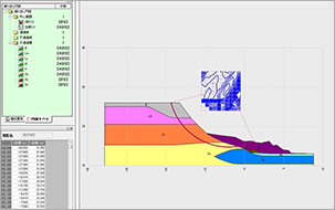 地盤の変形、安定解析